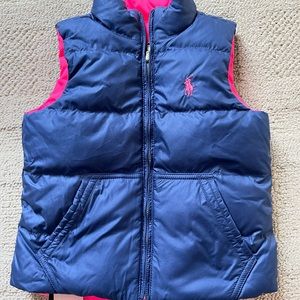 Polo Ralph Laureen reversible vest - Kids size 6 or S